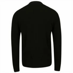 Comme Des Garçons PLAY N044 Little Black Heart V-Neck Jumper In Black