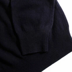 Comme Des Garçons PLAY N060 White Heart V-Neck Jumper Navy In Navy -Hervia Shop hervia.com comme des gar ons play n060 white heart v neck jumper navy 160648005813022.2