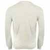 Comme Des Garçons PLAY N064 White Heart V-Neck Jumper Off White In White