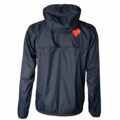 Comme Des Garçons PLAY Zip Jacket In Navy