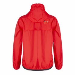 Comme Des Garçons PLAY Zip Jacket In Red -Hervia Shop hervia.com comme des gar ons play p1 j501 051 1 jacket col 2 red zip jacket 1643717765REDJACKET RED BACKEDIT