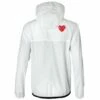 Comme Des Garçons PLAY Zip Jacket In White