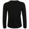 Comme Des Garçons PLAY N067 Red Heart Round Neck Sweater Black In Black