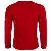 Comme Des Garçons PLAY N067 Red Heart Round Neck Sweater Red In Red