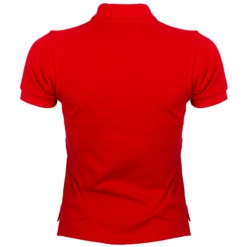 Comme Des Garçons PLAY T005 Red Heart Polo Shirt In Red