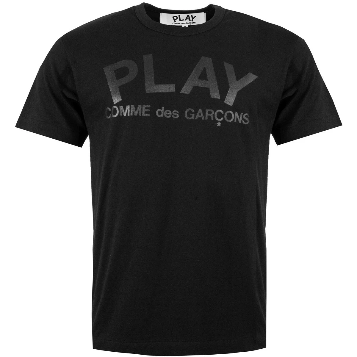 Comme Des Garçons PLAY T188 PLAY Logo T-Shirt Black In Black 1 Comme Des Garçons PLAY T188 PLAY Logo T-Shirt Black In Black