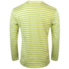 Comme Des Garçons PLAY T278 Bright Striped Long Sleeve Green In Lime