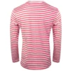 Comme Des Garçons PLAY T278 Bright Striped Long Sleeve Pink In Rose
