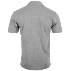 Comme Des Garçons PLAY T298 Double Eye Black Heart Polo Shirt In Grey