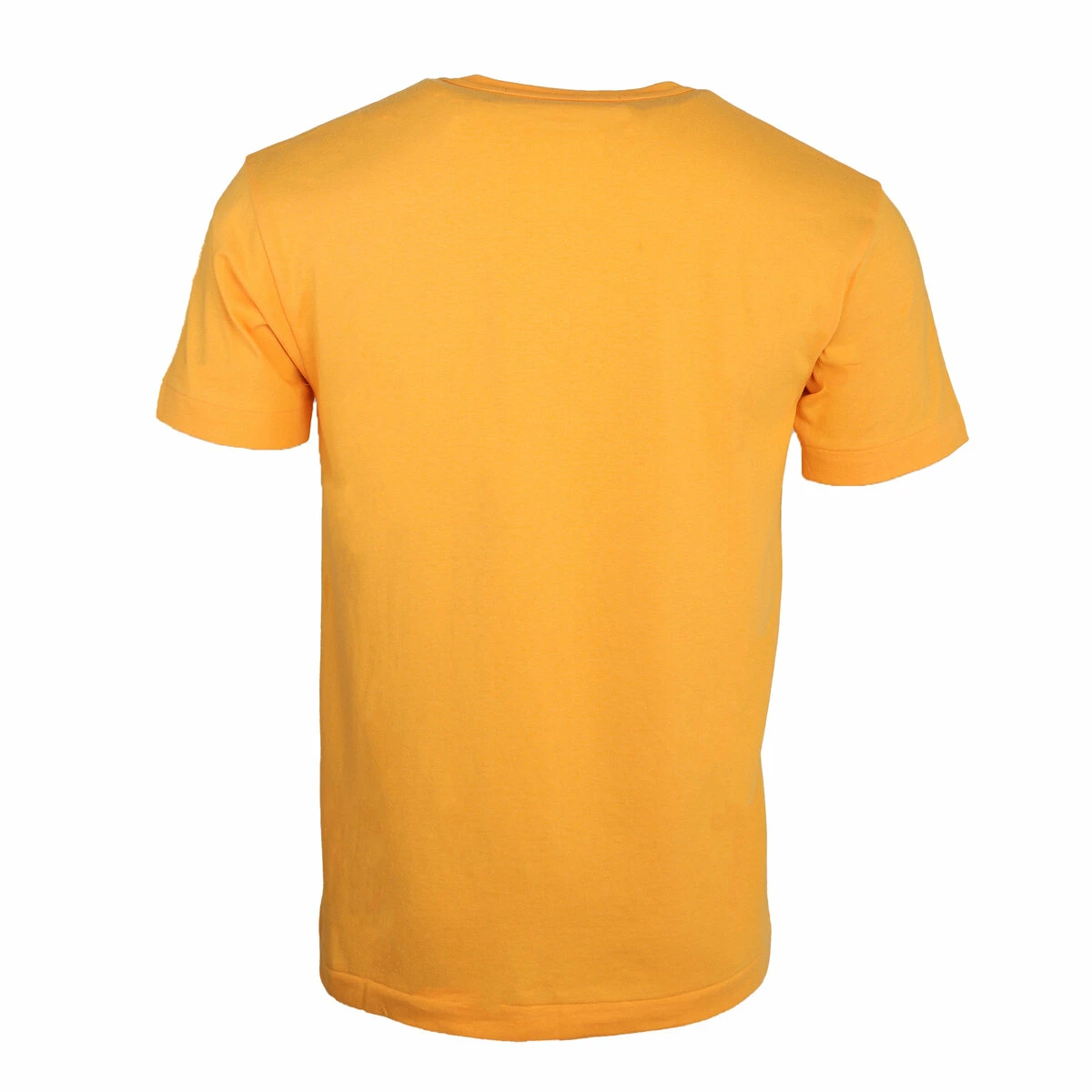 Comme Des Garçons PLAY T314 Small Red Heart T-Shirt In Yellow 1 Comme Des Garçons PLAY T314 Small Red Heart T-Shirt In Yellow