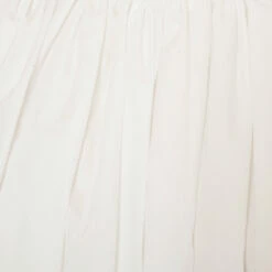 Comme Des Garcons Comme Des Garçons Ruched Sleeveless Blouse In White In White