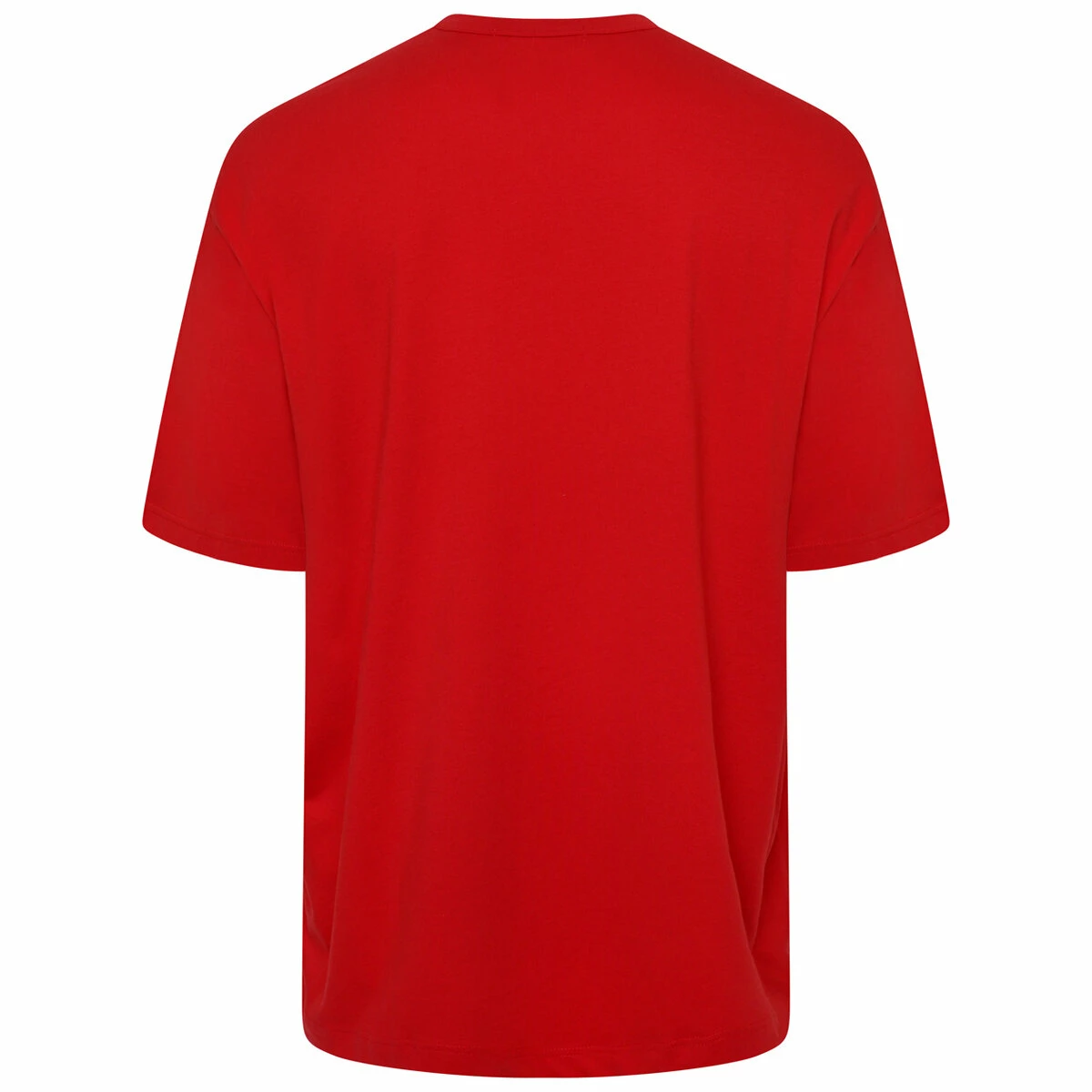 Comme Des Garçons SHIRT Oversized Logo T-Shirt In Red 1 Comme Des Garçons SHIRT Oversized Logo T-Shirt In Red