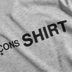 Comme Des Garçons SHIRT Long-Sleeved Back Print Logo T-Shirt Grey In Grey 4 Comme Des Garçons SHIRT Long-Sleeved Back Print Logo T-Shirt Grey In Grey -Hervia Shop hervia.com comme des gar ons shirt long sleeved back print logo t shirt grey 159844319722086.2