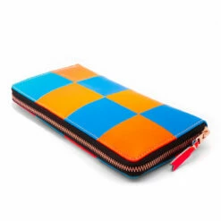 Comme Des Garçons Wallet SA0110FS Fluo Squares Wallet In Orange