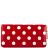 Comme Des Garçons Wallet SA0110PD Polka Dot Printed Purse Red In Red