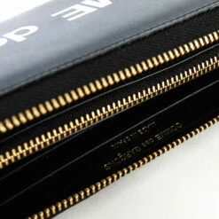 Comme Des Garçons Wallet SA0111HL Large Capacity Wallet Huge Logo Black In Black -Hervia Shop hervia.com comme des gar ons wallet sa0111hl wallet huge logo black 1559924749CDG 10.4