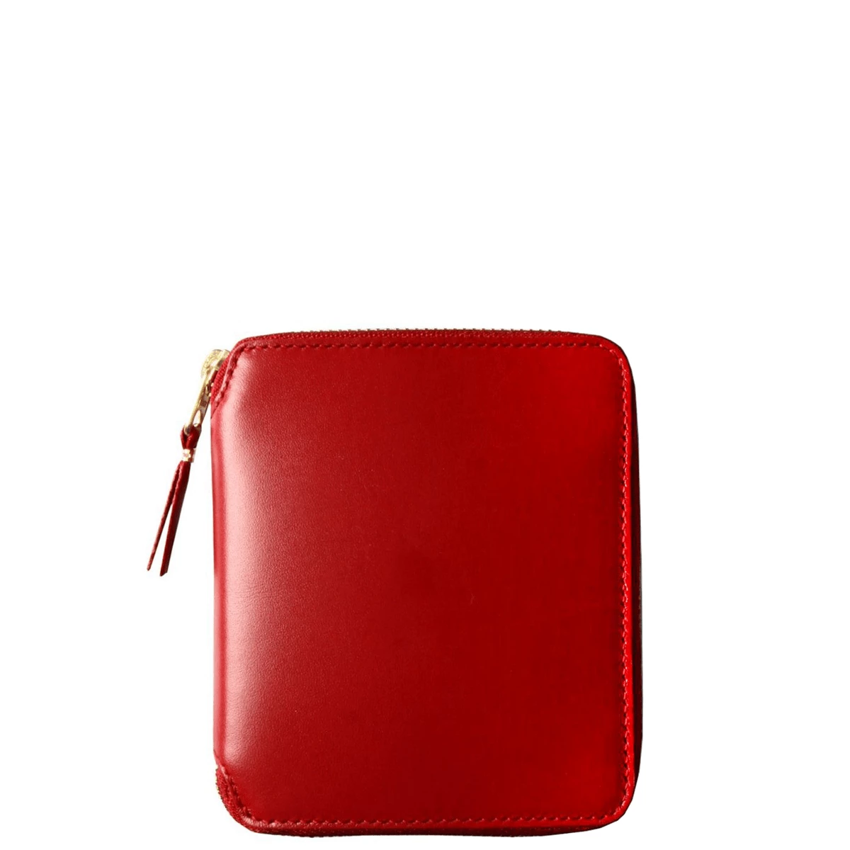 Comme Des Garçons Wallet SA2100 Arecalf Wallet Red In Red 1 Comme Des Garçons Wallet SA2100 Arecalf Wallet Red In Red