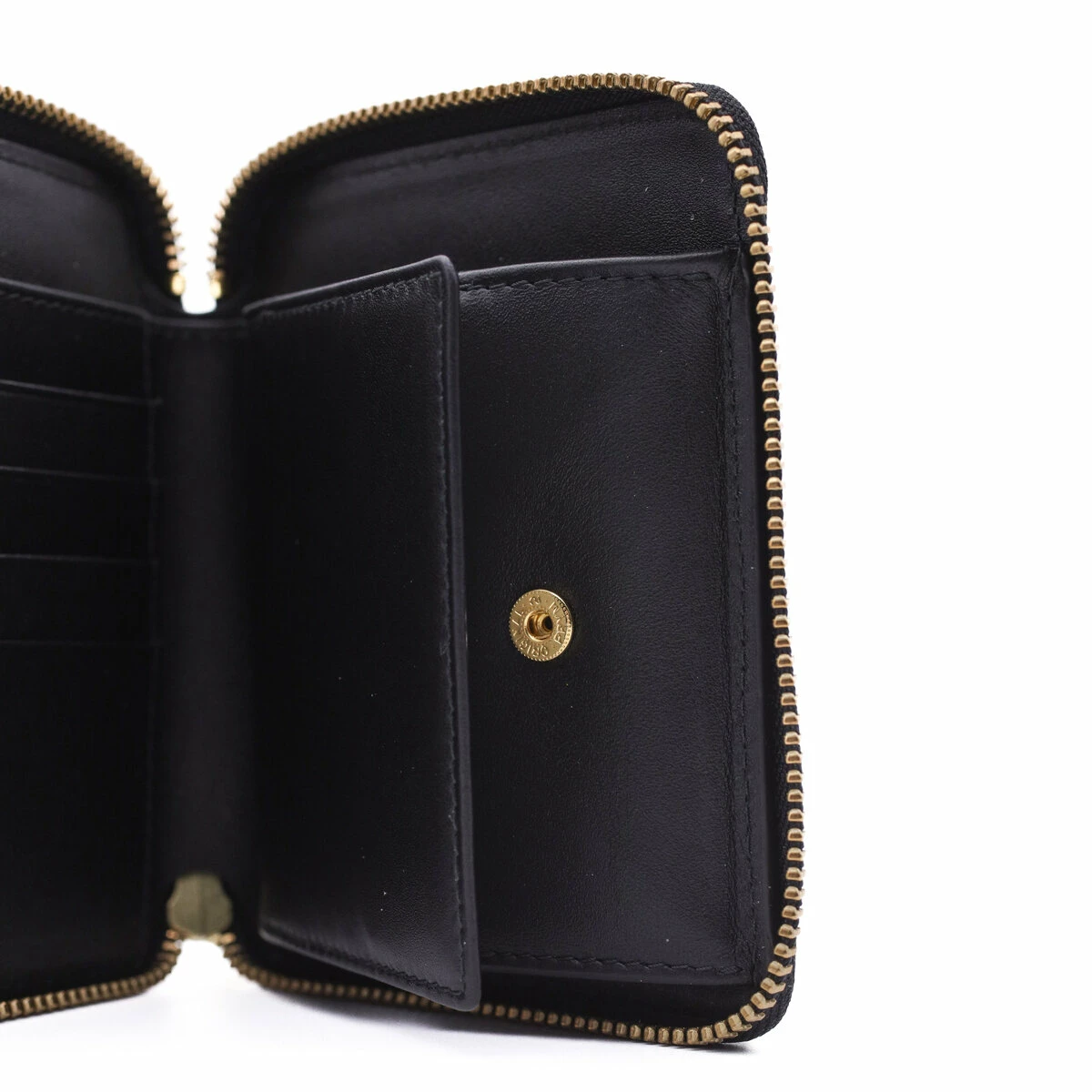 Comme Des Garçons Wallet Leather Wallet In Black 3 Comme Des Garçons Wallet Leather Wallet In Black - Image 3