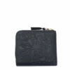 Comme Des Garçons Wallet Embossed Forest Wallet In Black