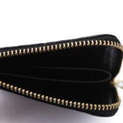 Comme Des Garçons Wallet Embossed Roots Wallet In Black -Hervia Shop hervia.com comme des gar ons wallet sa3100er embossed roots wallet 164864939830.3