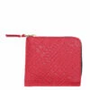 Comme Des Garçons Wallet Embossed Roots Wallet In Red