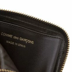Comme Des Garçons Wallet SA3100OP Wallet With Outside Pocket In Brown