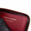 Comme Des Garçons Wallet SA3100OP Wallet With Outside Pocket In Red