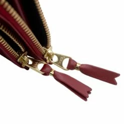 Comme Des Garçons Wallet SA3100OP Wallet With Outside Pocket In Red -Hervia Shop hervia.com comme des gar ons wallet sa3100op wallet with outside pocket 16693662688V58JxwI