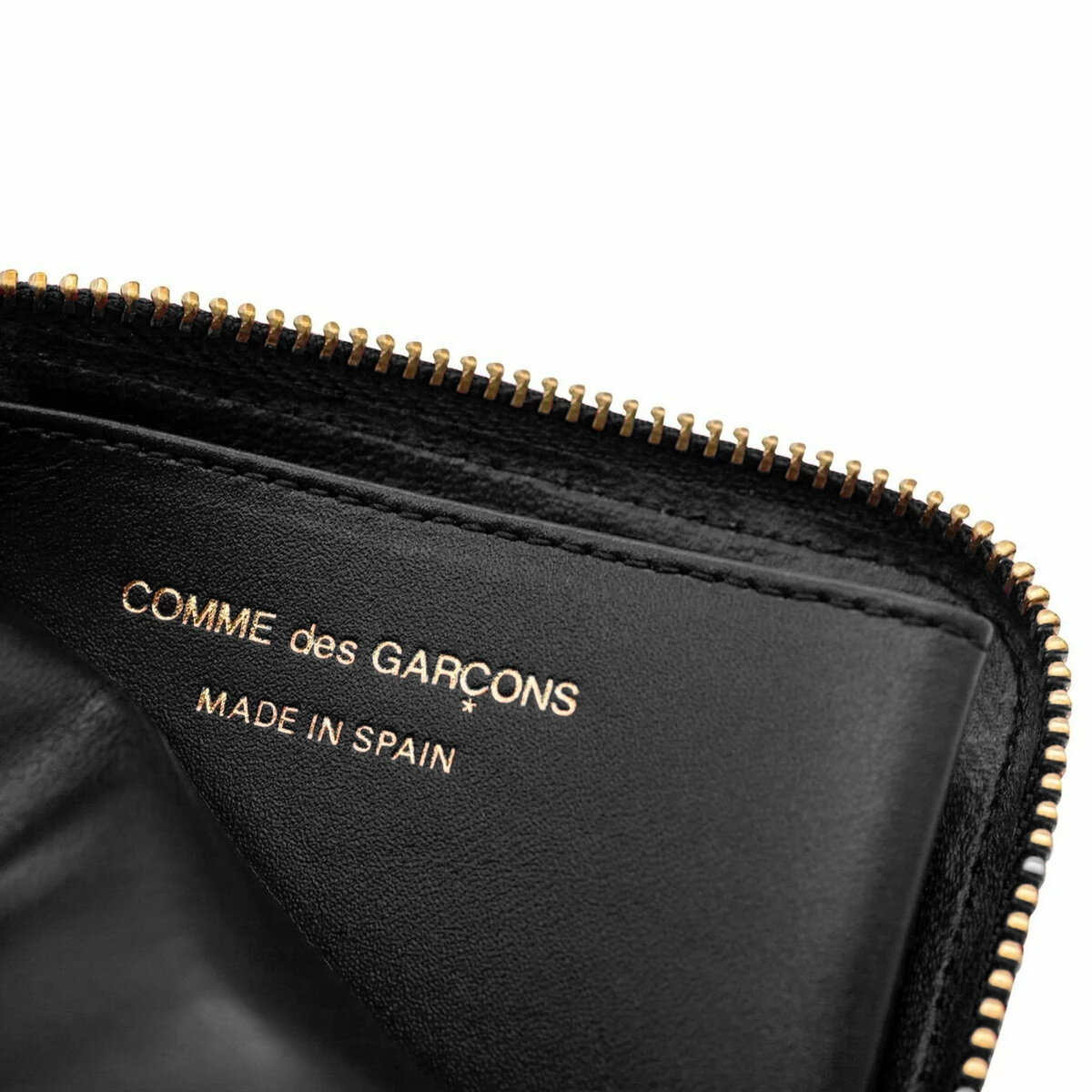 Comme Des Garçons Wallet SA3100OP Wallet With Outside Pocket In Black 3 Comme Des Garçons Wallet SA3100OP Wallet With Outside Pocket In Black - Image 3