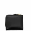 Comme Des Garçons Wallet SA3100OP Wallet With Outside Pocket In Black
