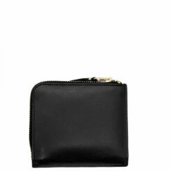 Comme Des Garçons Wallet SA3100OP Wallet With Outside Pocket In Black