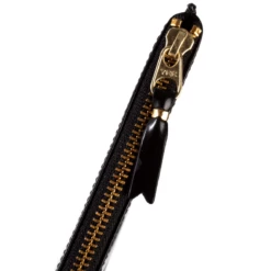 Comme Des Garçons Wallet SA5100NE Embossed Polka Dots Zipped Pouch In Black -Hervia Shop hervia.com comme des gar ons wallet sa5100ne embossed polka dots zipped pouch 1571823293CDG 23.1