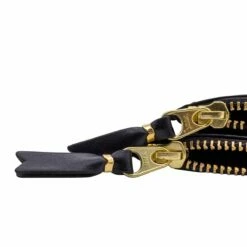 Comme Des Garçons Wallet SA5100OP Zip Pouch With Outside Pocket In Black