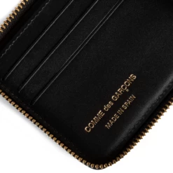 Comme Des Garçons Wallet SA7100PD Polka Dot Leather Wallet Black In Black -Hervia Shop hervia.com comme des gar ons wallet sa7100pd polka dot leather wallet black 1571140212CDG 17.4