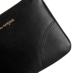 Comme Des Garçons Wallet SA8100 Arecalf Classic Line Wallet Black In Black -Hervia Shop hervia.com comme des gar ons wallet sa8100 arecalf classic line wallet black 1571240475CDG 22.3