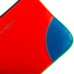 Comme Des Garçons Wallet SA8100SF Super Fluo Zipped Wallet Green/Orange In Green -Hervia Shop hervia.com comme des gar ons wallet sa8100sf super fluo zipped wallet green orange 1571138065CDG 15.3