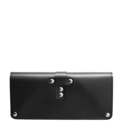 Comme Des Garçons Wallet SAJ10P3L Buckle Wallet Black In Black