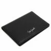 Yohji Yamamoto Leather Card Holder In Black