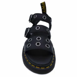 Dr. Martens Gryphon Hardware Brando Leather Sandals In Black -Hervia Shop hervia.com dr. martens gryphon hardware brando leather sandals 1658219531Gryphon HDW 2