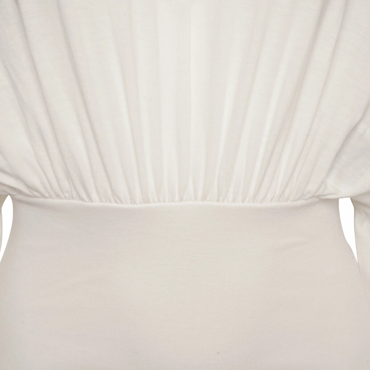 Rick Owens DRKSHDW 3/4 Sleeves Tommy Mini Dress In Milk 2 Rick Owens DRKSHDW 3/4 Sleeves Tommy Mini Dress In Milk - Image 2