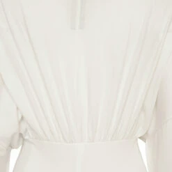 Rick Owens DRKSHDW 3/4 Sleeves Tommy Mini Dress In Milk 5 Rick Owens DRKSHDW 3/4 Sleeves Tommy Mini Dress In Milk -Hervia Shop hervia.com ds01c6505 rn 11 cinched tommy mini dress milk 1679480765 2AJ4639