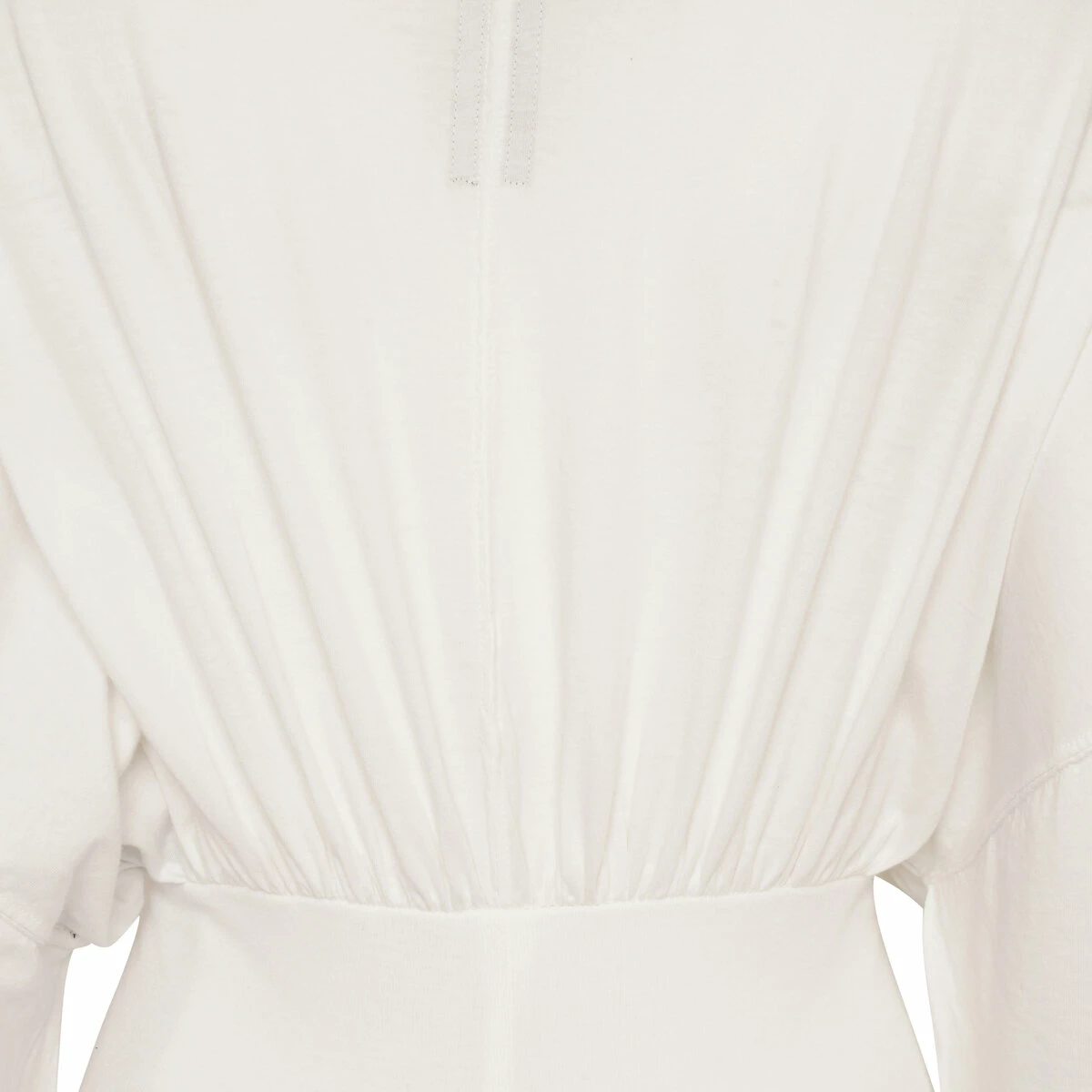 Rick Owens DRKSHDW 3/4 Sleeves Tommy Mini Dress In Milk 3 Rick Owens DRKSHDW 3/4 Sleeves Tommy Mini Dress In Milk - Image 3