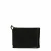Yohji Yamamoto Leather Money Clip In Black