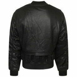 Feng Chen Wang Two-In-One Bomber Jacket In Black