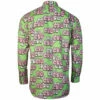 Comme Des Garçons SHIRT CDG SHIRT X KAWS Graphic Print Shirt In Lime