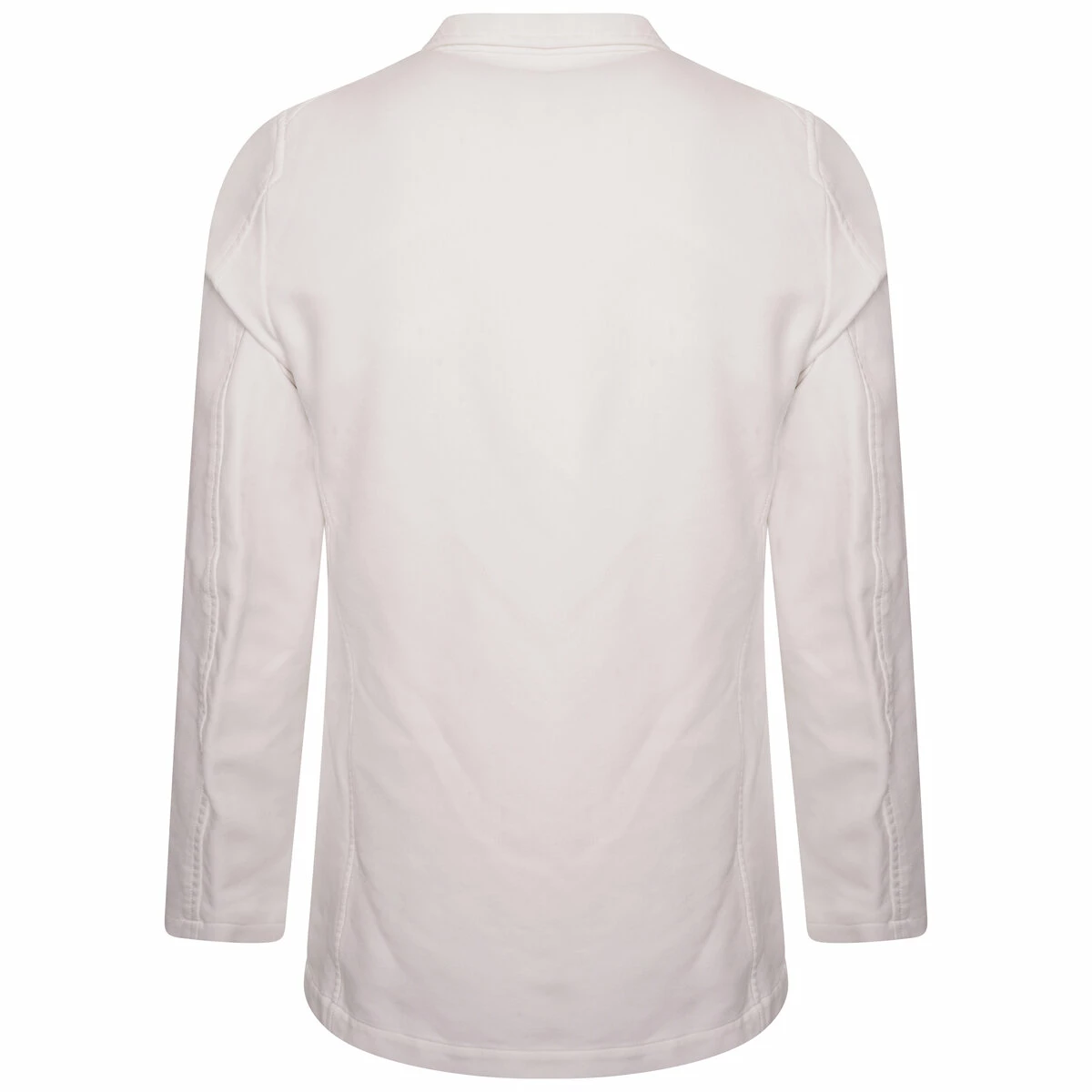 Comme Des Garçons SHIRT Single-Breasted Blazer In White 1 Comme Des Garçons SHIRT Single-Breasted Blazer In White