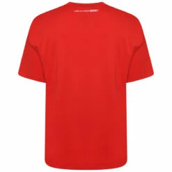 Comme Des Garçons SHIRT Back Logo Print T-Shirt In Red