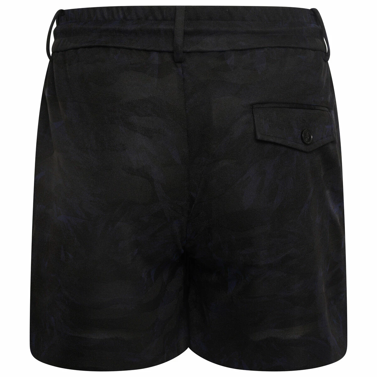 Feng Chen Wang Camo Jacquard Shorts In Black 1 Feng Chen Wang Camo Jacquard Shorts In Black