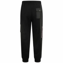 Feng Chen Wang Striped Pocket Sweatpants In Black