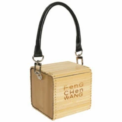 Feng Chen Wang Small Square Bamboo Bag In Black -Hervia Shop hervia.com fus15ac10b square small bamboo bag col. black 1675162599 2AJ0964